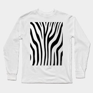 Zebra pattern Long Sleeve T-Shirt